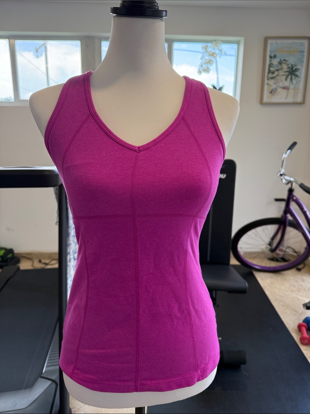 Athleta Women’s Fitted Active Tank Top Pink Small